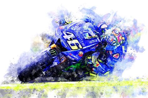 valentino rossi schilderij goedkoop